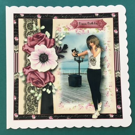 Teenage Selfie Card Front Kit by Jennifer Archer