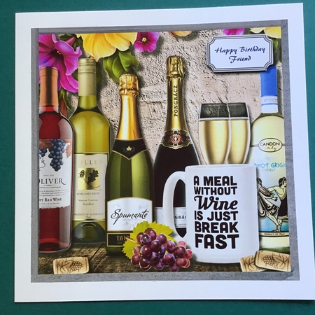 A meal without wine is just breakfast by Jennifer Archer