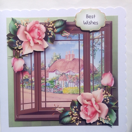 The Bay Window Floral Bumper Kit 1 by Jennifer Archer