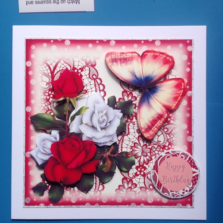 Beautiful Flowers and Butterflies 1361 by Jennifer Archer