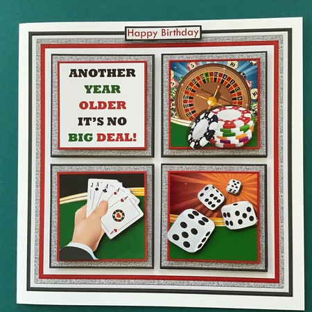 CASINO NIGHT 7.5 Quick Layer Card & Ages Mini Kit by Jennifer Archer