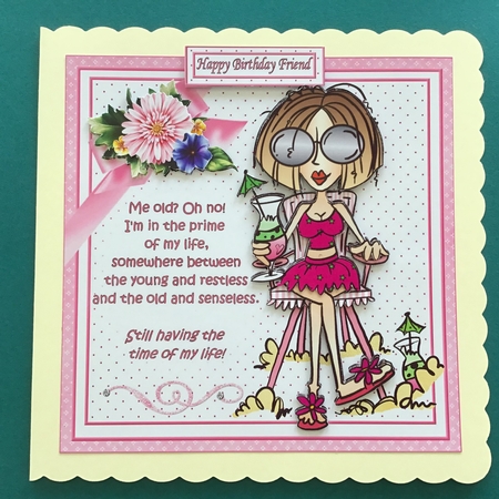 8x8 JJ old? not me 2 mini kit by Jennifer Archer