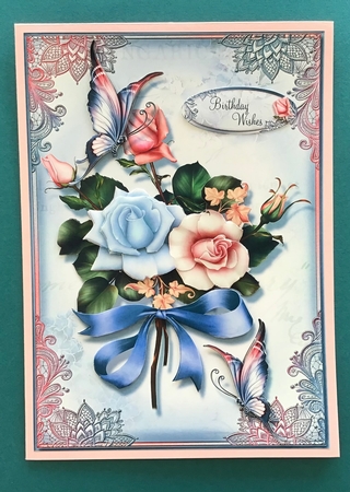 Pink and Blue Blush by Jennifer Archer