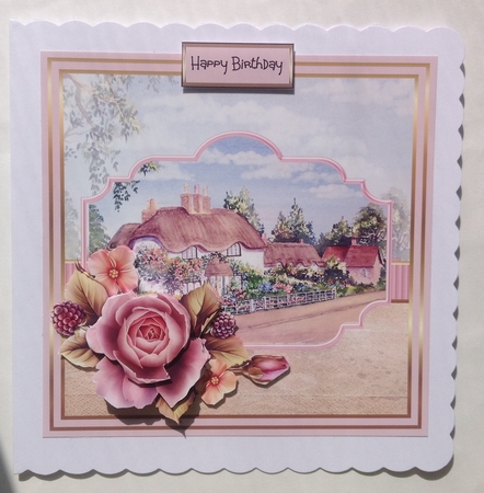 Cottage rose by Jennifer Archer
