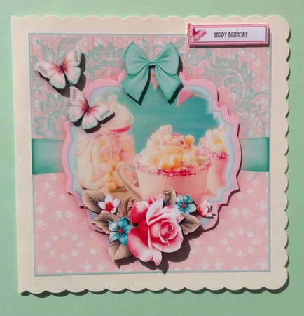 Shabby Chic Tea Party Card Kit by Jennifer Archer