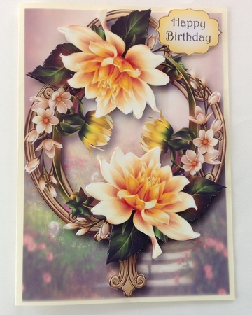 Floral Golden Frame Bumper Kit 3 by Jennifer Archer