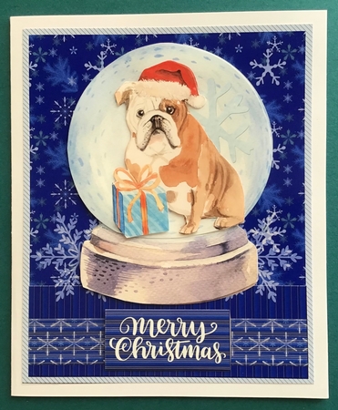 Dogs Christmas Globes by Jennifer Archer