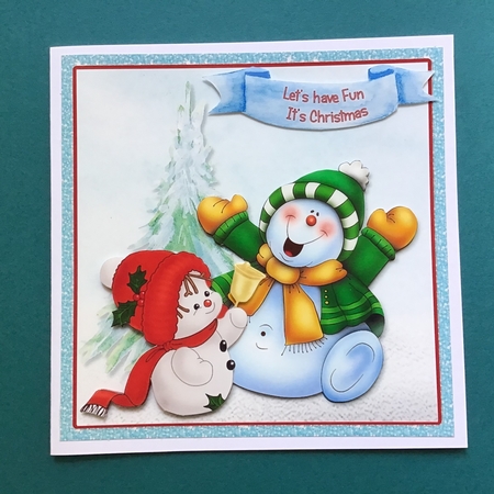 Merry Christmas #1 Keeping it Simple 6x6 Card Kit by Jennifer Archer