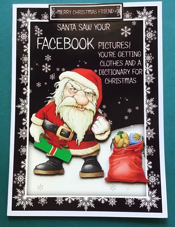 Santa Saw Your Facebook Pictures by Jennifer Archer