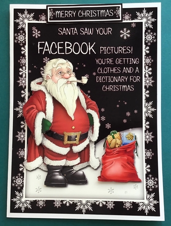 Santa Saw Your Facebook Pictures by Jennifer Archer
