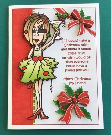 J.J. Christmas wish for a friend mini kit by Jennifer Archer