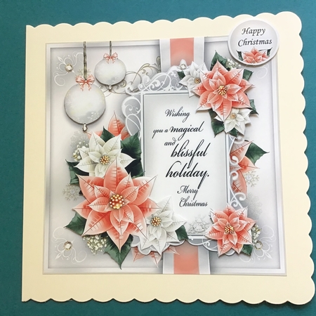 Bumper Kit Christmas Poinsettias with Verse by Jennifer Archer