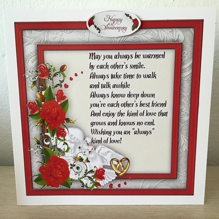 8x8 Insert with Verse by Jennifer Archer