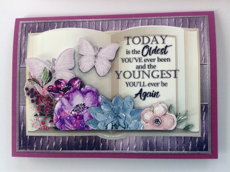 Book Birthday Flowers Mini Kit by Jennifer Archer