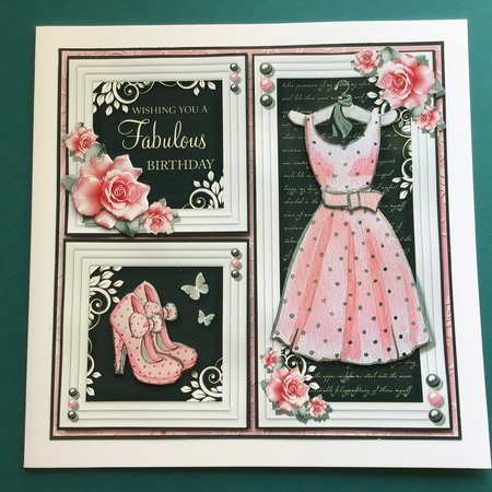 Pink Polka Dot Dress by Jennifer Archer