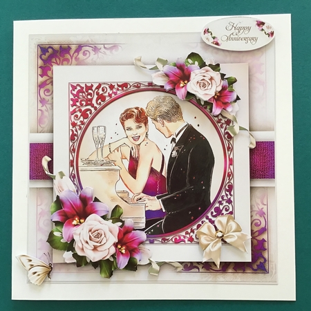 Anniversary-Wedding-Engagement-Congratulations-Love Couple Mini Kit by Jennifer Archer