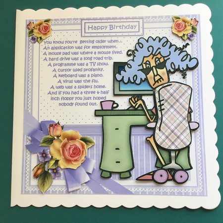 8x8 Stella about computer language mini kit by Jennifer Archer