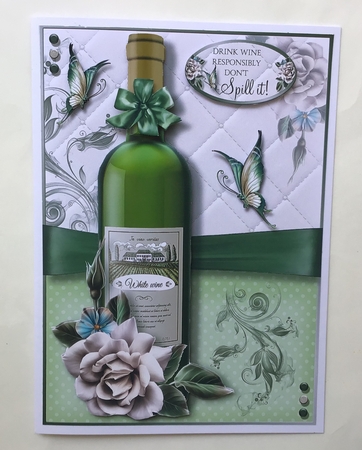 Drink White Wine Responsibly...Dont Spill it! by Jennifer Archer