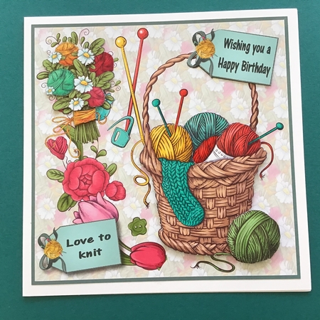 Love to knit by Jennifer Archer