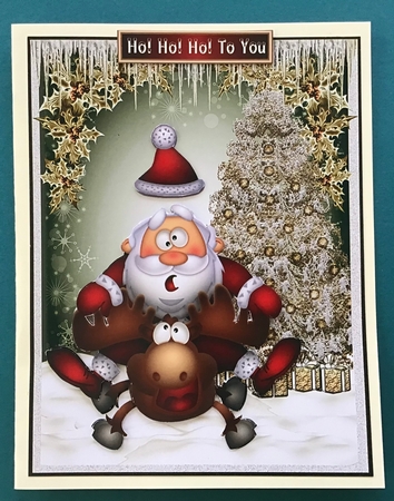 Mischievous Santa by Jennifer Archer