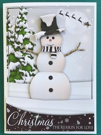 Christmas the Reason for Love - Snowman by Jennifer Archer