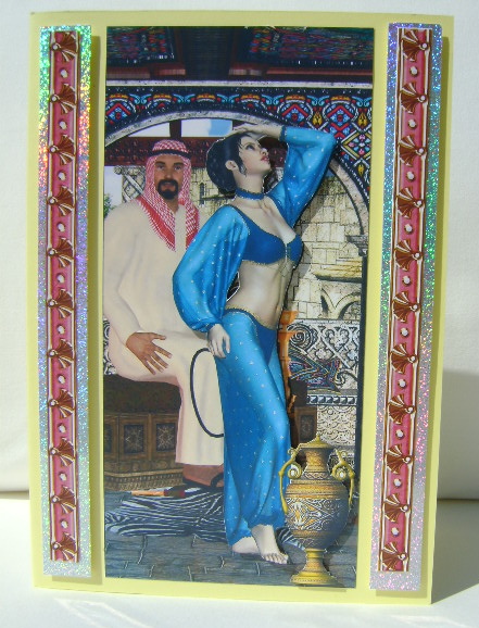 Belly Dancer Dl Topper and Insert 2 by Jennifer Archer