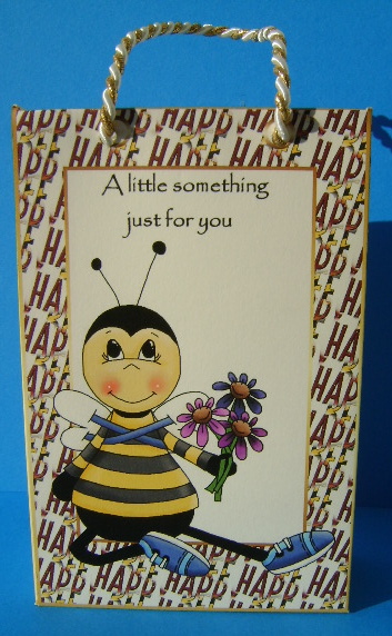 Bee Happy Gift Bag by Jennifer Archer