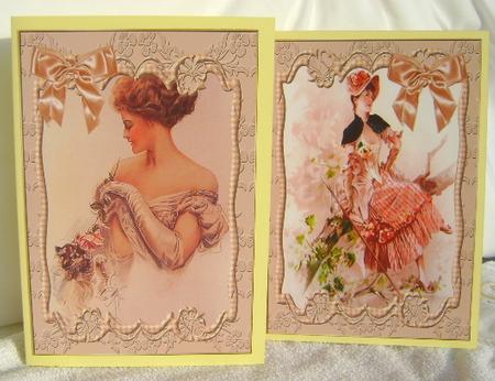 Toppers Vintage Elegant Lady's by Jennifer Archer