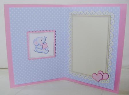 A5 Lil Elephant Matching Insert Panel by Jennifer Archer