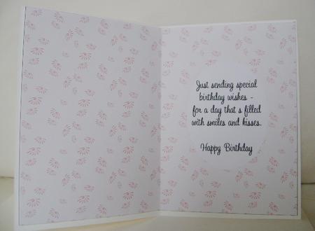 Special Birthday Wishes Insert by Jennifer Archer