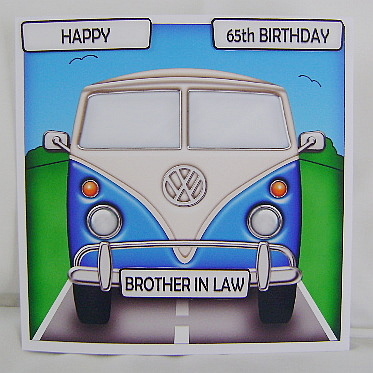 7 x 7 Vw Campervan Topper by Jennifer Archer