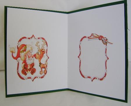 Santa and Rudolf Friends Insert by Jennifer Archer