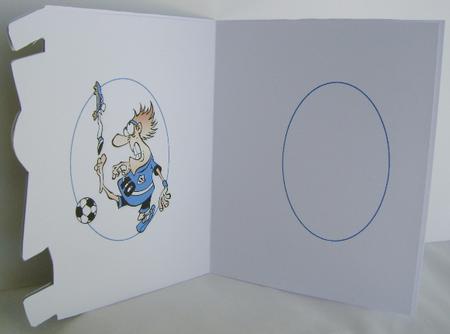 Over the Edge Birthday Goal Blue Insert by Jennifer Archer
