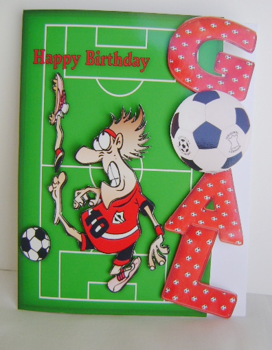 Over the Edge Birthday Goal Red by Jennifer Archer