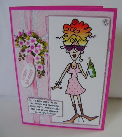 Rita and Her Eccentric Old Friend Quick Card by Jennifer Archer