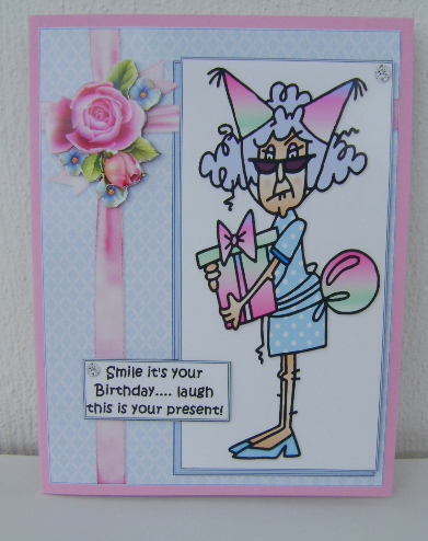 Stella Says Smile Quick Card by Jennifer Archer