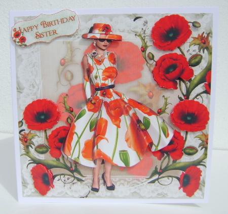 Pretty in Poppies Mini Kit by Jennifer Archer