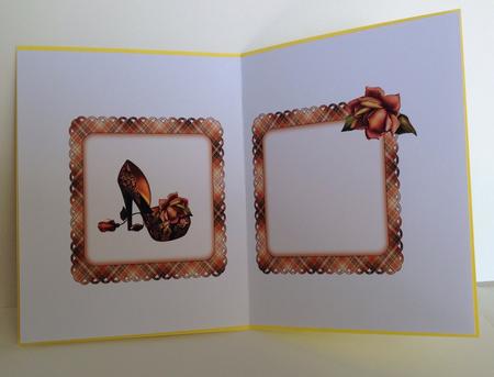 Brown Shoe Insert Blank by Jennifer Archer
