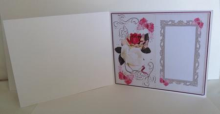 Open Book with Kitten & Rose Insert by Jennifer Archer