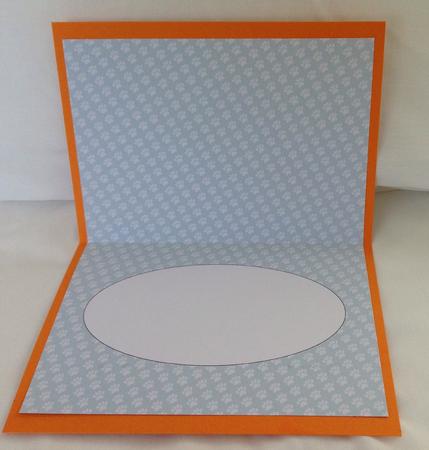 Paw Prints Insert (a5 Landscape) Greyish Blue by Jennifer Archer
