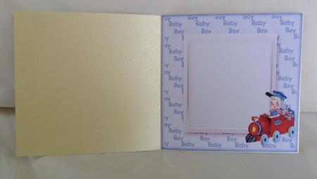 Boys First Train Insert by Jennifer Archer