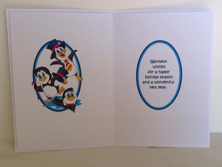 Fun in the Snow Penguins Insert by Jennifer Archer