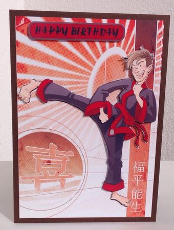 Karate Dude (black) by Jennifer Archer