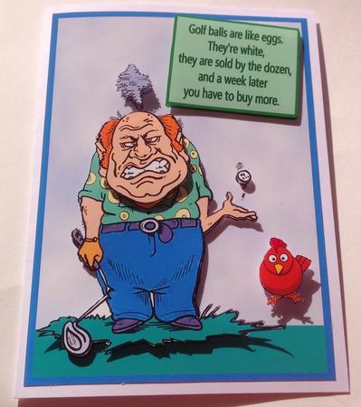 Golf Balls Are Like Eggs by Jennifer Archer