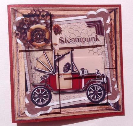 Mr. Punker-doodles Card Card Topper by Jennifer Archer