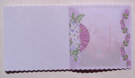 Oriental Lilac Parasol Insert by Jennifer Archer