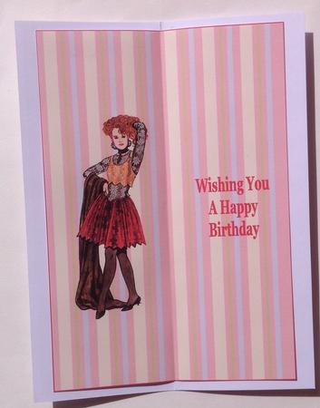 Party Time Large Dl Insert by Jennifer Archer