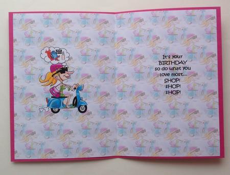 Scoot to the Shopping Centre Insert by Jennifer Archer
