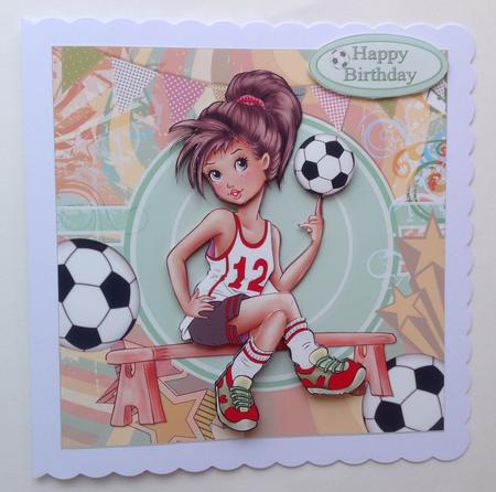 8x8 Tomboy Soccer Star Mini Kit by Jennifer Archer