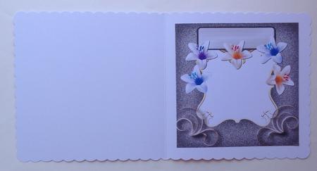Lilies and Tulip Insert for Sympathy,get Well, and Birthday by Jennifer Archer